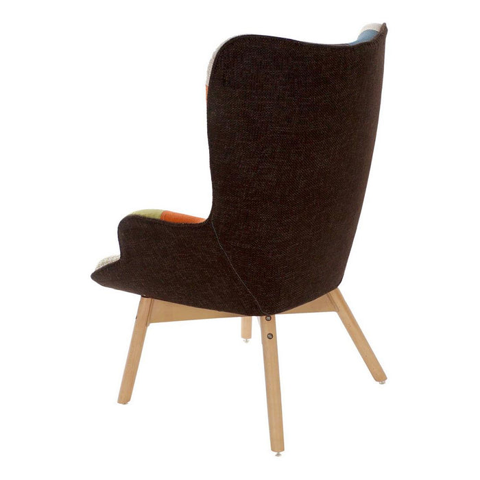 Sessel DKD Home Decor Polyester Kiefer (70 x 62 x 99 cm) (2 pcs)