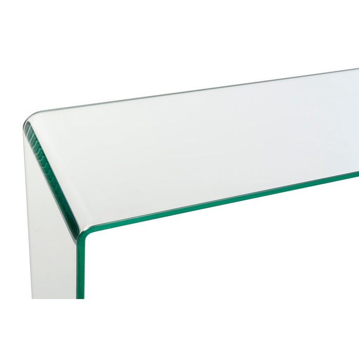 Beistelltisch DKD Home Decor Durchsichtig Kristall (100 x 28 x 75 cm)