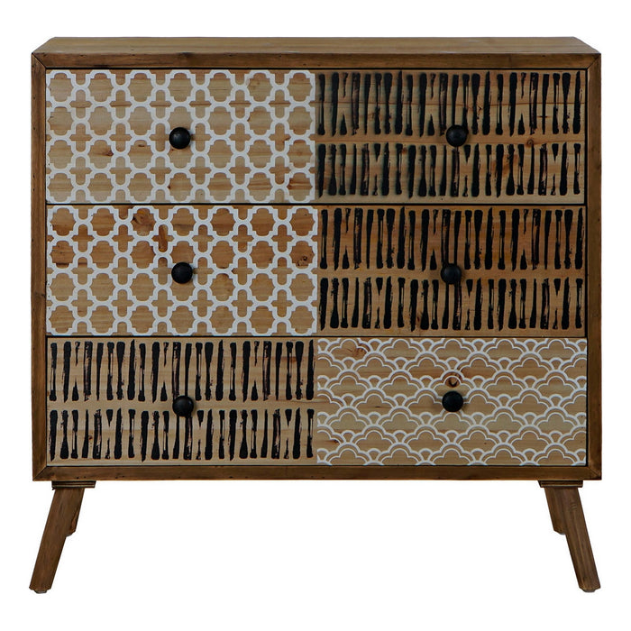 Schubladenschrank DKD Home Decor Holz MDF (80 x 36 x 76.5 cm)