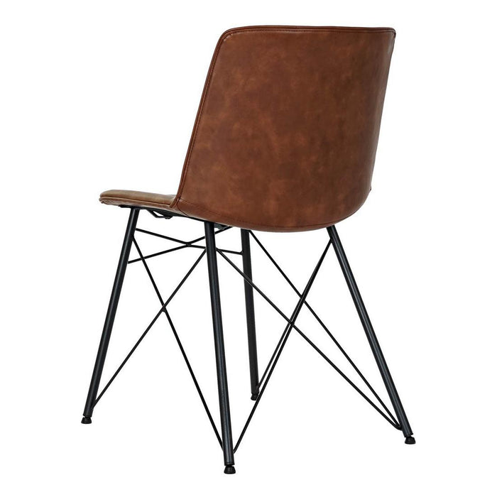 Stuhl DKD Home Decor Metall Polyurethan (47 x 53 x 81 cm)