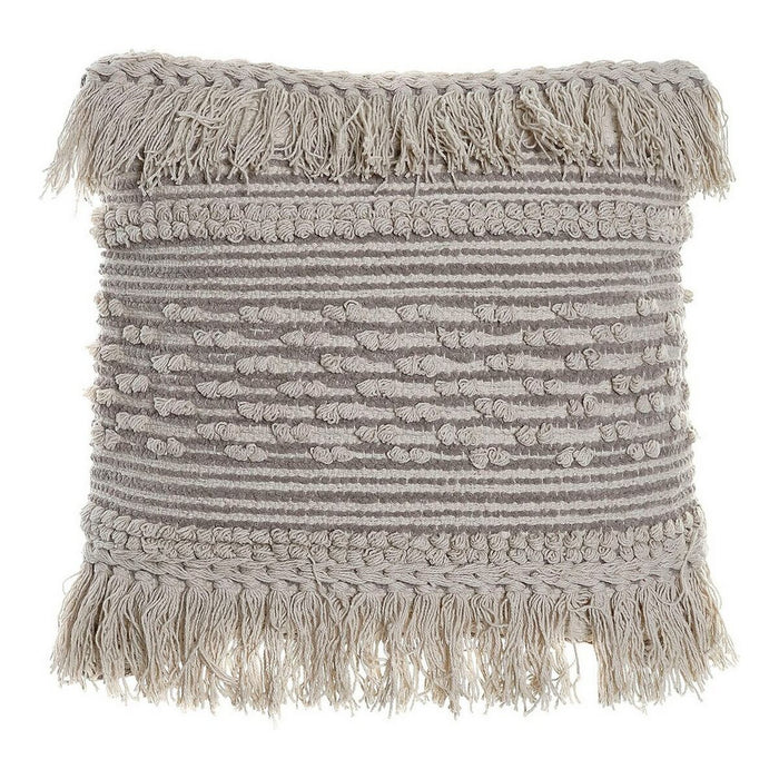 Kissen DKD Home Decor Weiß Baumwolle (45 x 10 x 45 cm)