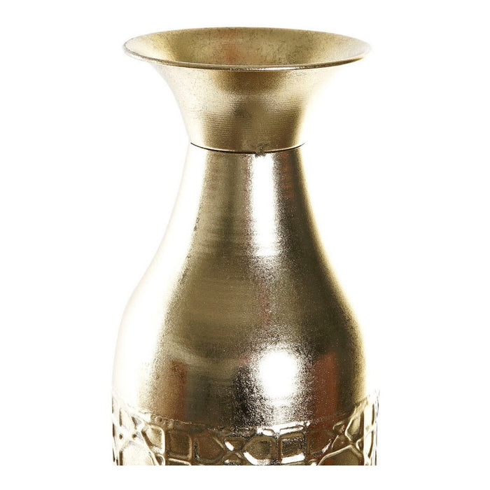 Vase DKD Home Decor Golden Metall Araber (14.5 x 14.5 x 90 cm)