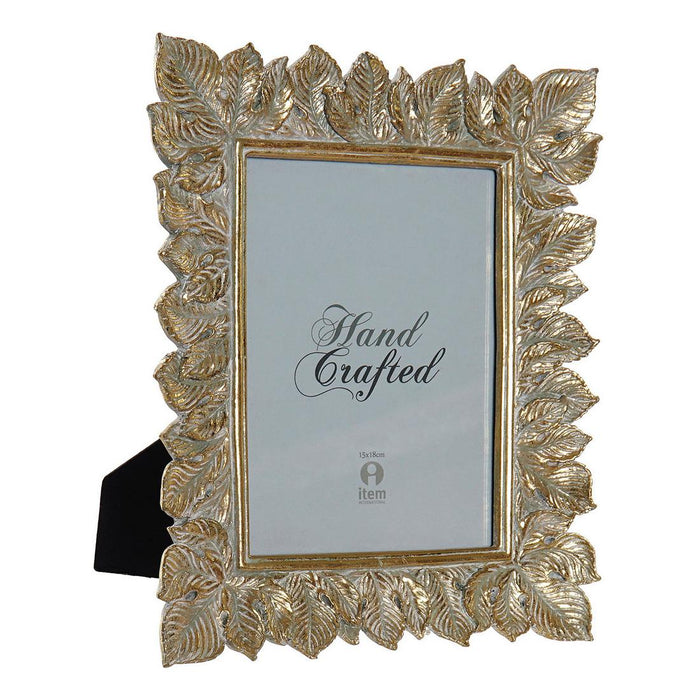 Fotorahmen DKD Home Decor Harz Kristall (21 x 2.5 x 25 cm)