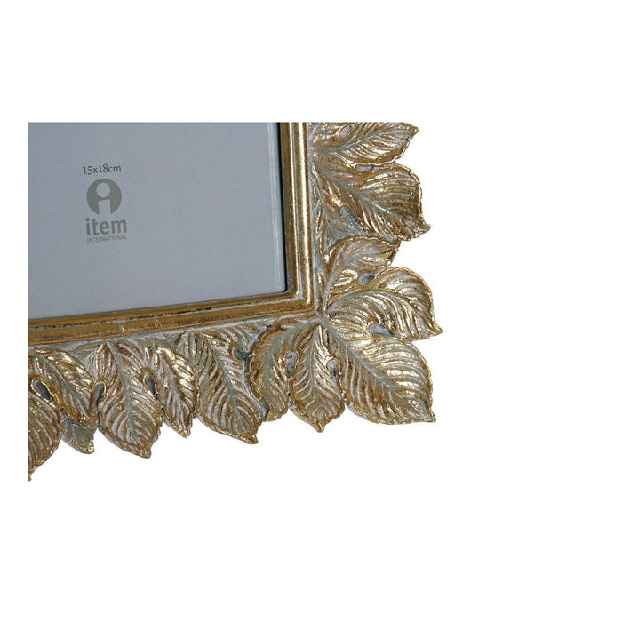 Fotorahmen DKD Home Decor Harz Kristall (21 x 2.5 x 25 cm)