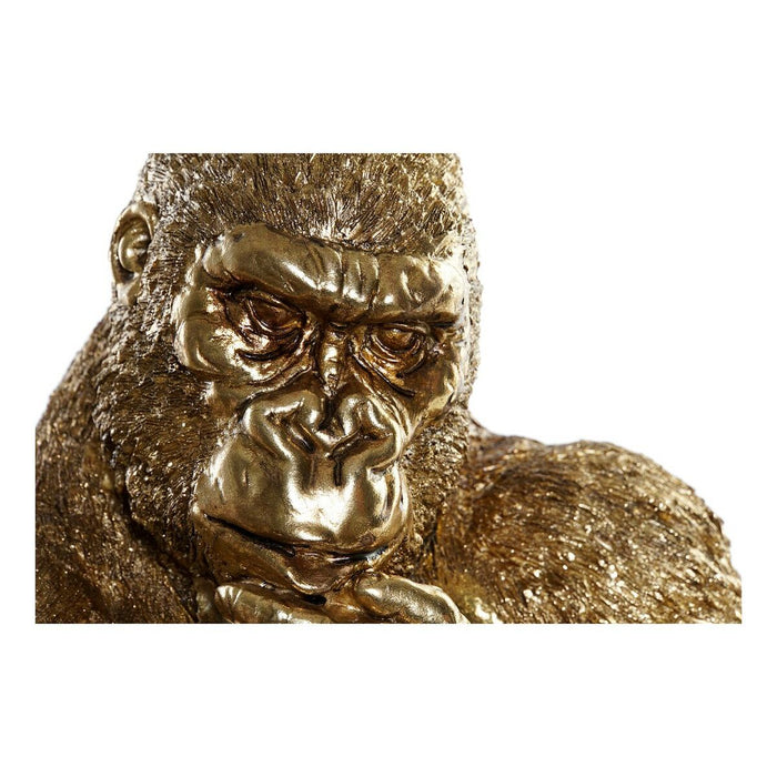 Deko-Figur DKD Home Decor Harz Gorilla (28 x 27 x 29 cm)