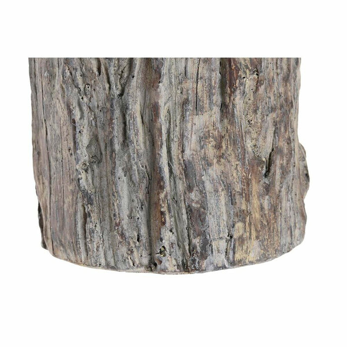 Blumentopf DKD Home Decor Kofferraum Grau Zement (12 x 12 x 18 cm)