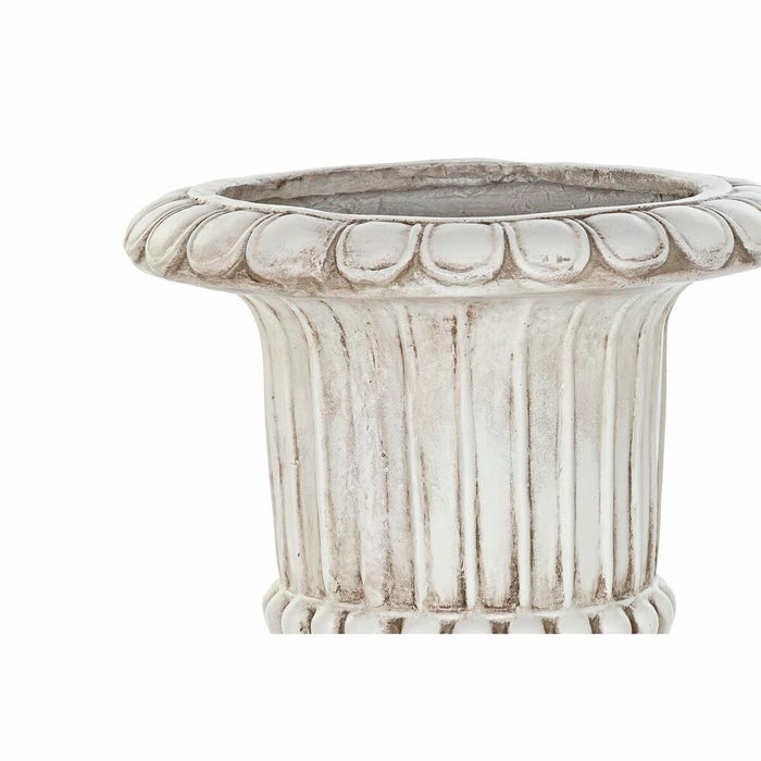 Blumentopf DKD Home Decor Hellgrau Magnesium (45 x 45 x 61 cm)