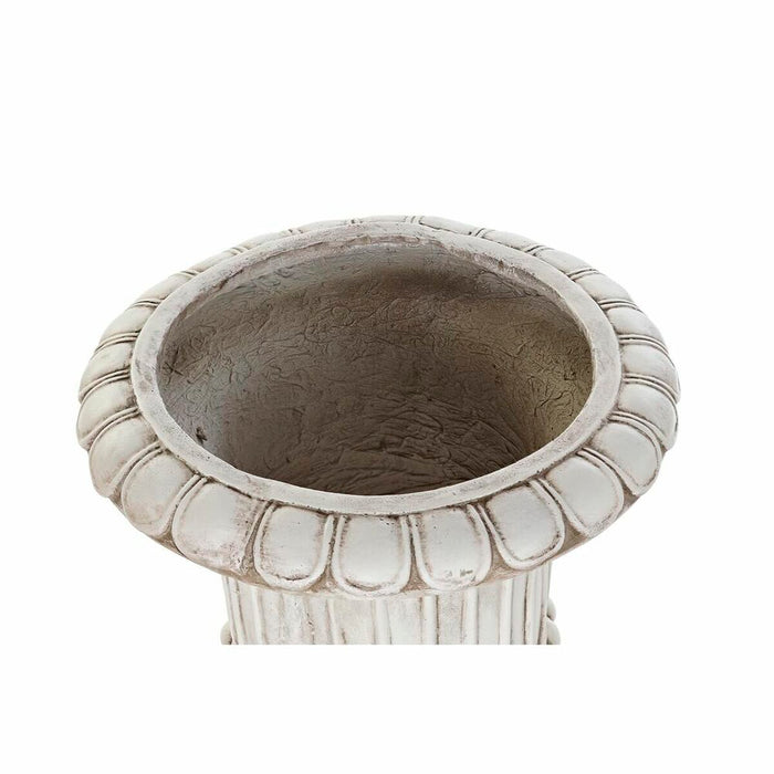 Blumentopf DKD Home Decor Hellgrau Magnesium (45 x 45 x 61 cm)