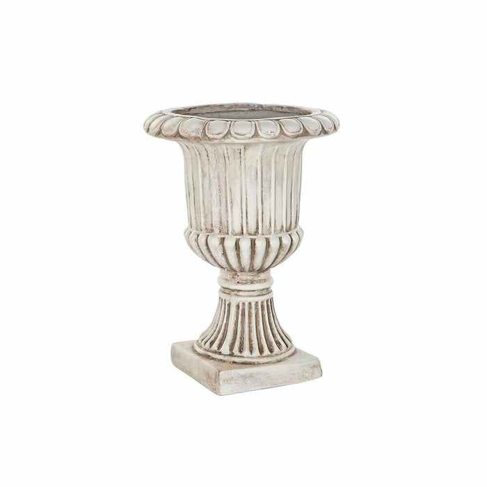 Blumentopf DKD Home Decor Hellgrau Magnesium (45 x 45 x 61 cm)