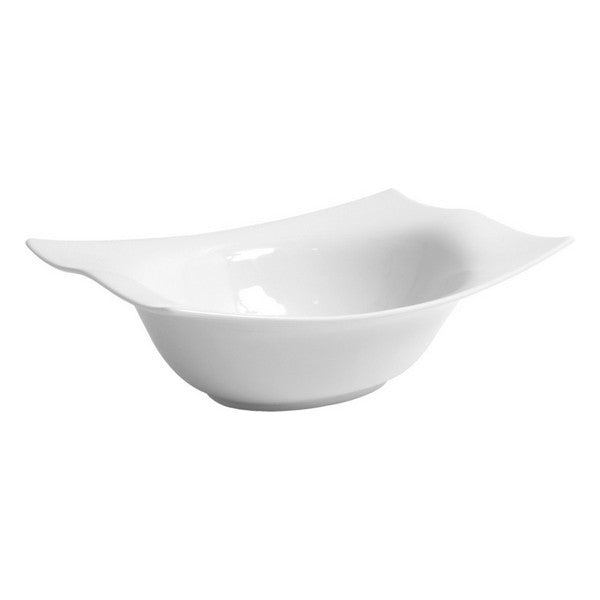 Schüssel Amazzonia Porzellan Weiß (23 x 17 x 7,5 cm)