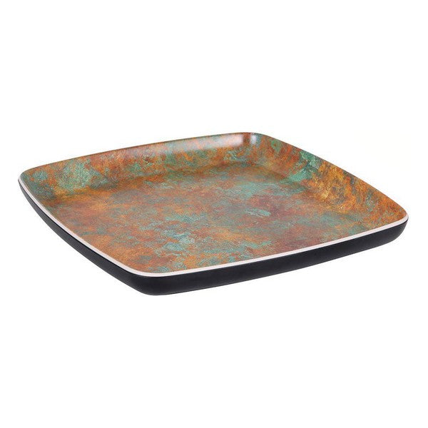 Teller Viejo Valle Goji Melamine Schwarz (21,5 x 21,5 x 2,2 cm)