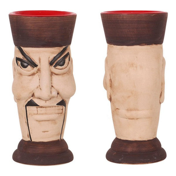 Becher Tiki Orient Porzellan (30 ml) (ø 7,5 x 17 cm)