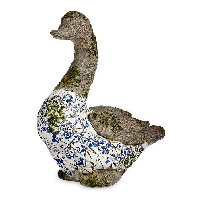 Dekorative Figur für den Garten Mosaik Ente Polyesterharz (17 x 42 x 40 cm)