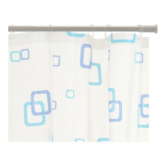 Vorhangstange Ausziehbar Weiß Metall Kunststoff (1,40-2,60 m)