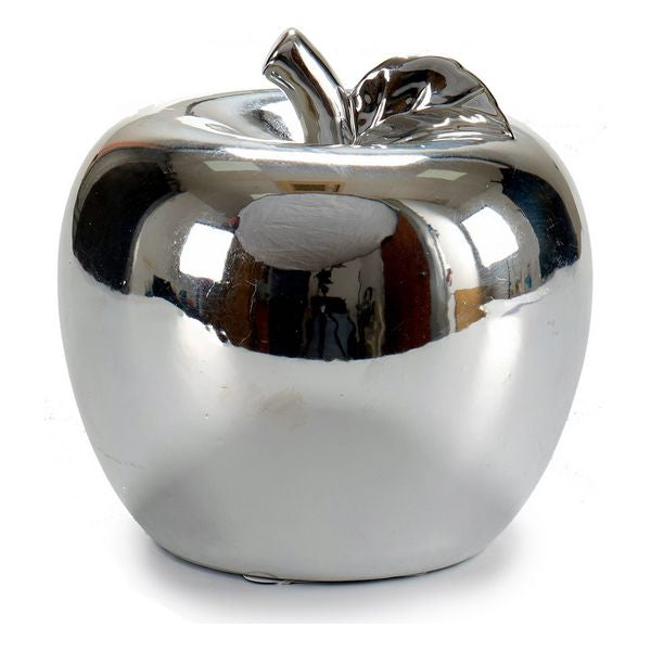 Dekorative Früchte Gift Decor Verchromtes Silber (18 x 16 x 18 cm)
