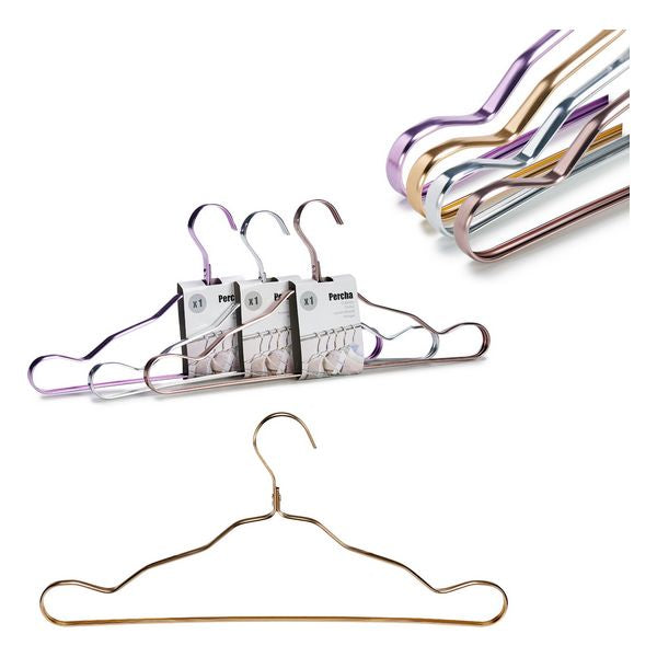 Garderobenständer Aluminium (1 x 19,5 x 41,5 cm)