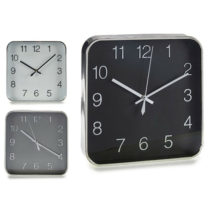 Wanduhr Kristall Kunststoff (29,5 x 5 x 29,5 cm)