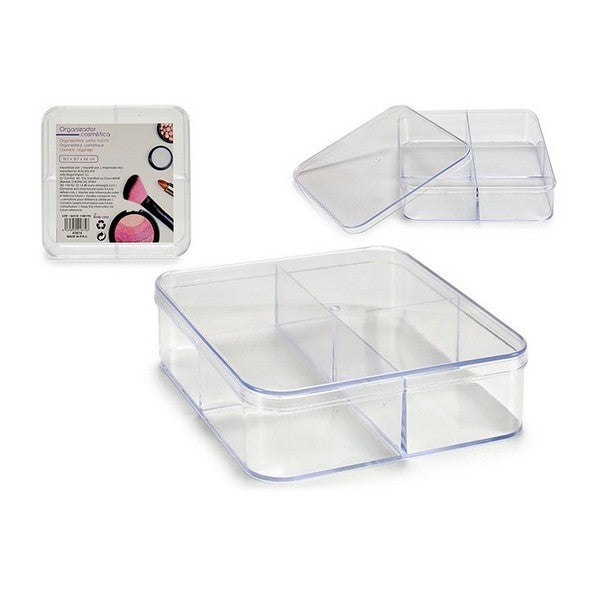 Mehrzweck-Organizer (13 x 4 x 13 cm) 4 Fächer