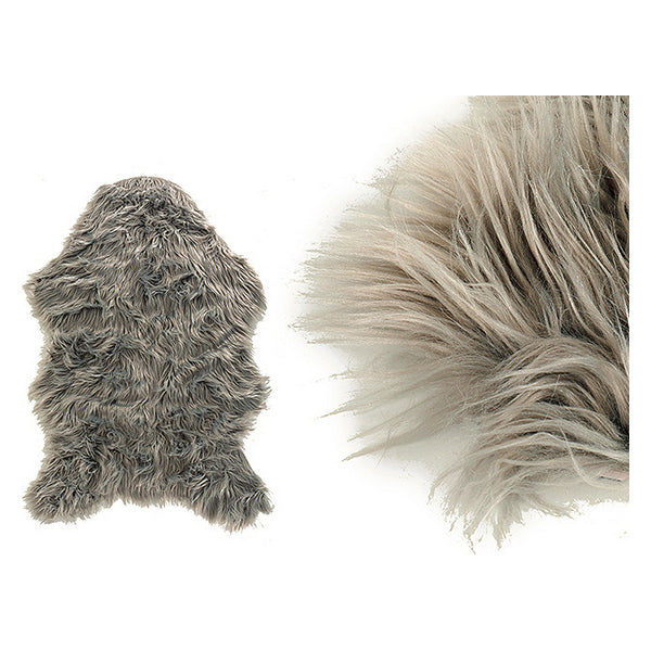 Teppich Gift Decor Grau Haut Teppich (120 x 1 x 60 cm) Kunstleder