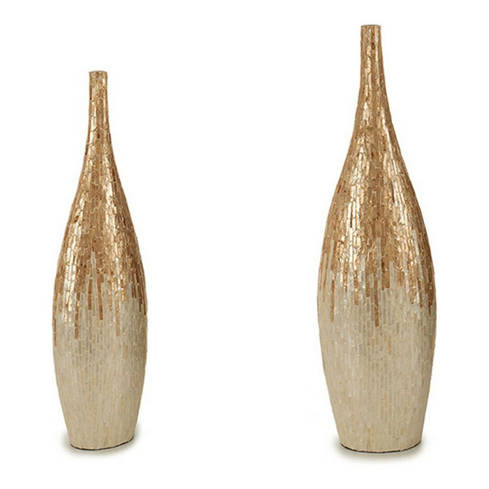 Vase Silber groß (16 x 90 x 25	 cm)