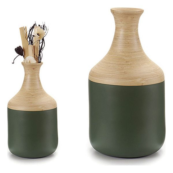 Vase Gift Decor grün (21 x 39 x 21 cm)