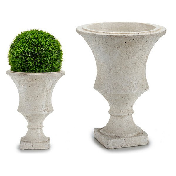 Blumentopf Harz (18,5 x 24 x 18,5 cm)