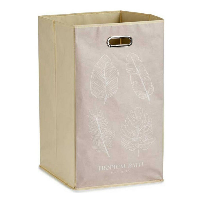 Korb Tropical Bath Biegsam Polyester Pappe (35 x 57 x 35 cm)