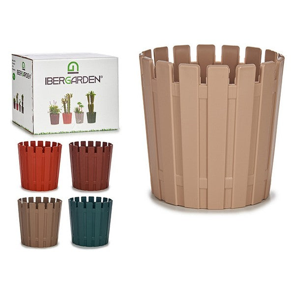 Blumentopf Mini Kunststoff (13,5 x 12,5 x 13,5 cm)