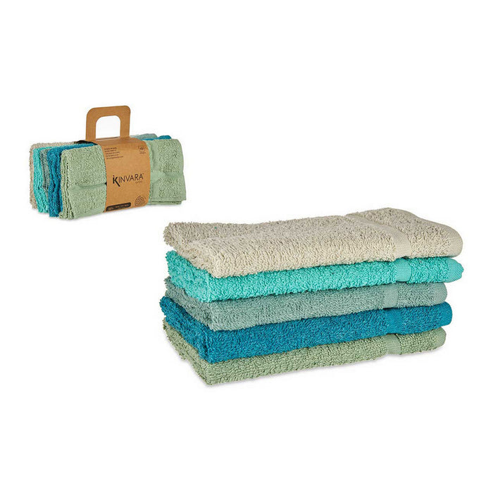 Tücher-Set Ocker Baumwolle (5 pcs)