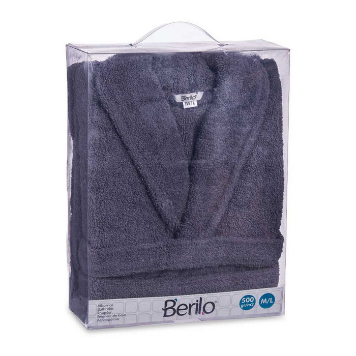 Bademantel Grau Baumwolle (M/L)