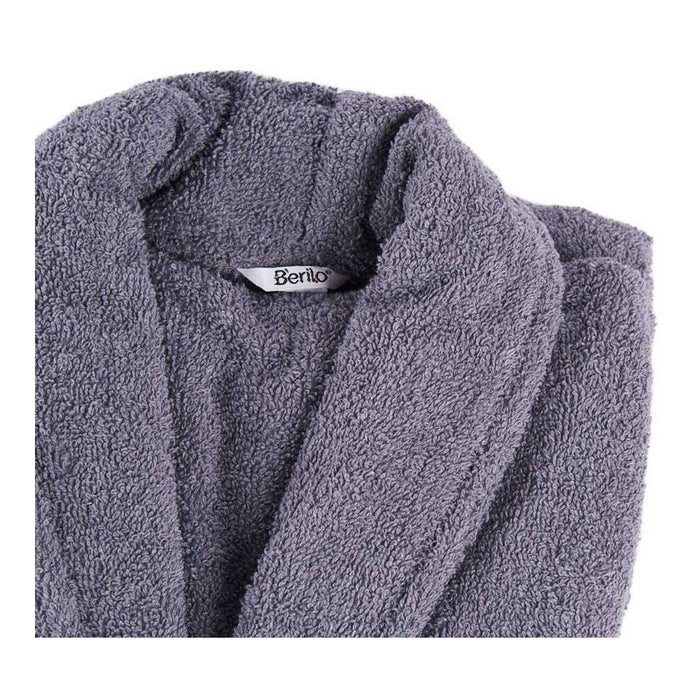 Bademantel Grau Baumwolle (M/L)