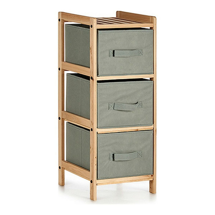 Schubladenschrank Grau Holz TNT (Non Woven) (28 x 70 x 29,5 cm)