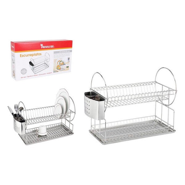 Abtropfsieb für die Spüle Privilege Metall (49,5 x 24 x 35 cm)
