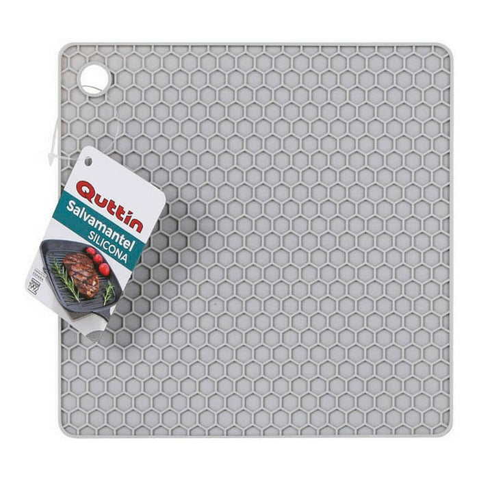Untersetzer Quttin Grau Silikon (17,1 x 0,6 cm)