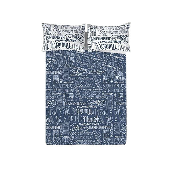 Bettwäsche-Set Munich Jeans (180er-Bett)