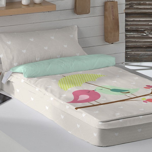 Bettbezug ohne Füllung. Naturals Eden (90er-Bett)