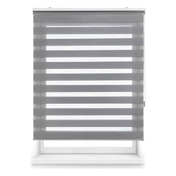 Rollo Lira Grau doppelt beschich (160 x 180 cm) (Refurbished A+)