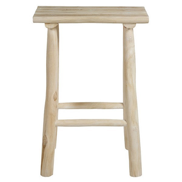 Hocker (50 x 25 x 73 cm) Teakholz