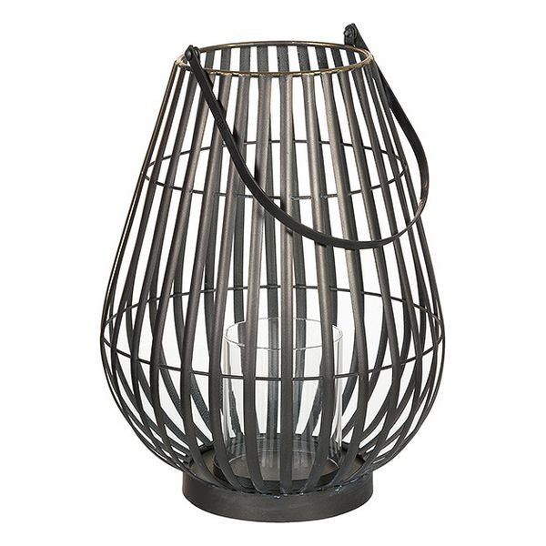 Kerzenleuchter rund mit Ständer Messing (29 x 29 x 39 cm)