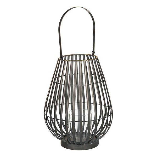 Kerzenleuchter rund mit Ständer Messing (29 x 29 x 39 cm)