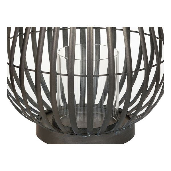 Kerzenleuchter rund mit Ständer Messing (29 x 29 x 39 cm)