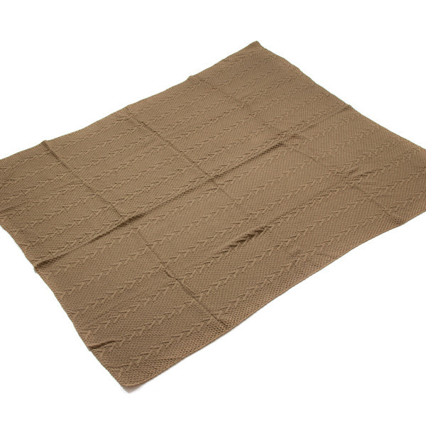 Decke Braun Acryl (150 x 125 cm)