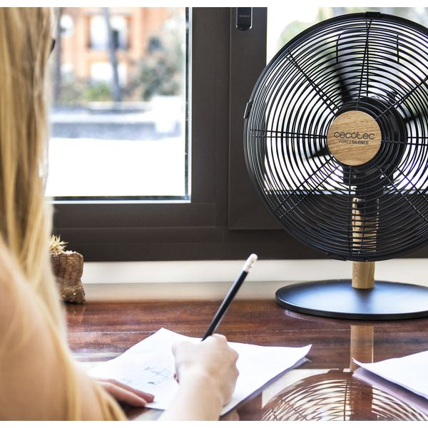 Tischventilator Cecotec EnergySilence 560 WoodDesk 45W (Refurbished A+)
