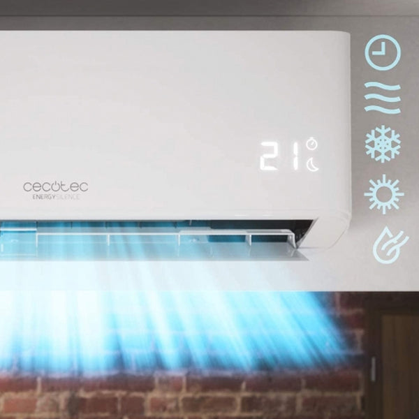 Klimaanlage Split EnergySilence 12000 AirClima Connected Cecotec A++/A+ 3000 fg/h WiFi