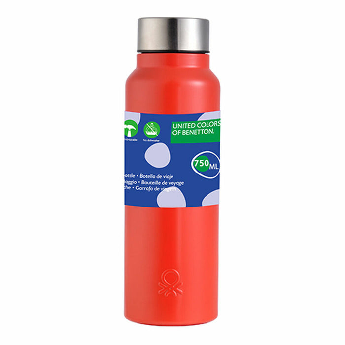 Thermosflasche Benetton BE093 Rot Edelstahl (750 ml)