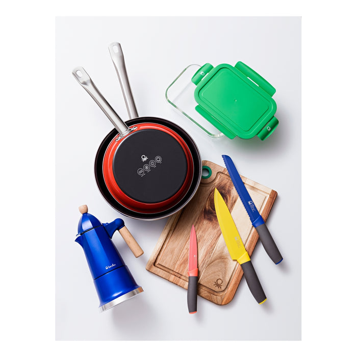 Lunchbox RAINBOW BE Benetton 1860 ml grün Borosilikatglas