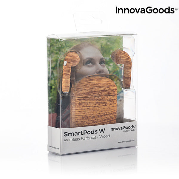 Drahtlose Kopfhörer Smartpods W Wood InnovaGoods
