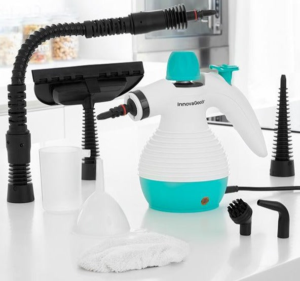 9 in 1 Mehrzweck Handdampfreiniger mit Zubehör Steany  0,35 L 3 Bar 1000W