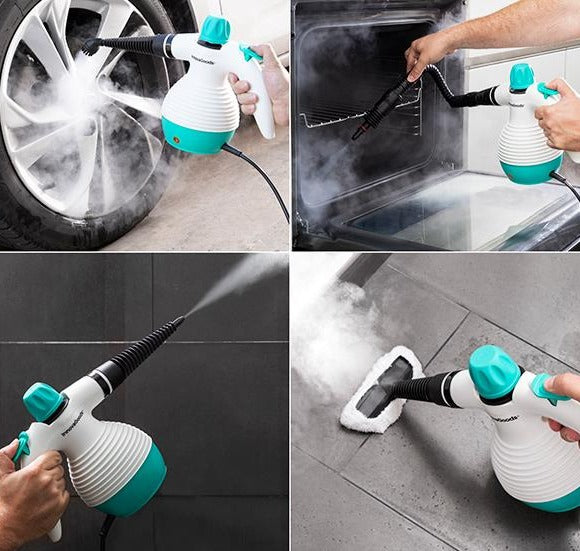 9 in 1 Mehrzweck Handdampfreiniger mit Zubehör Steany  0,35 L 3 Bar 1000W