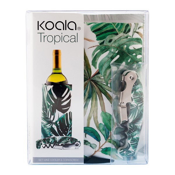 Weinzubehör-Set Koala Tropic Kunststoff